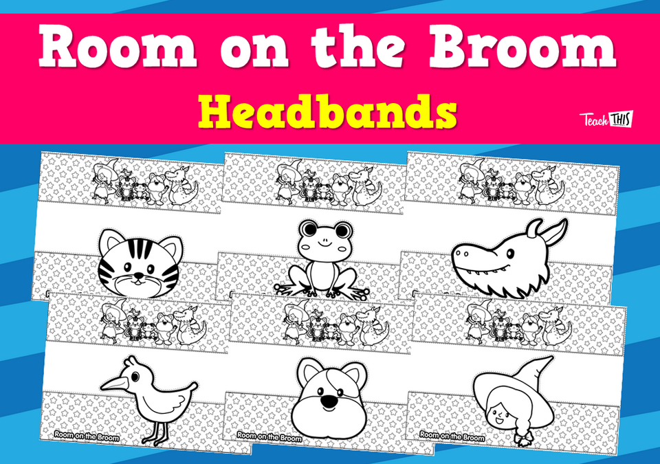 Room on the the Broom - Headbands