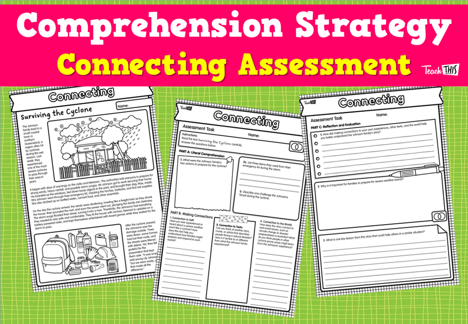 Comprehension Strategy -  Connecting - Assessment