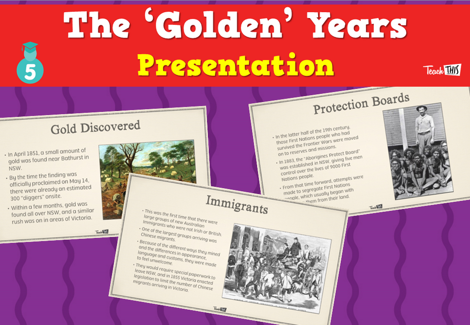 The ‘Golden’ Years - Presentation