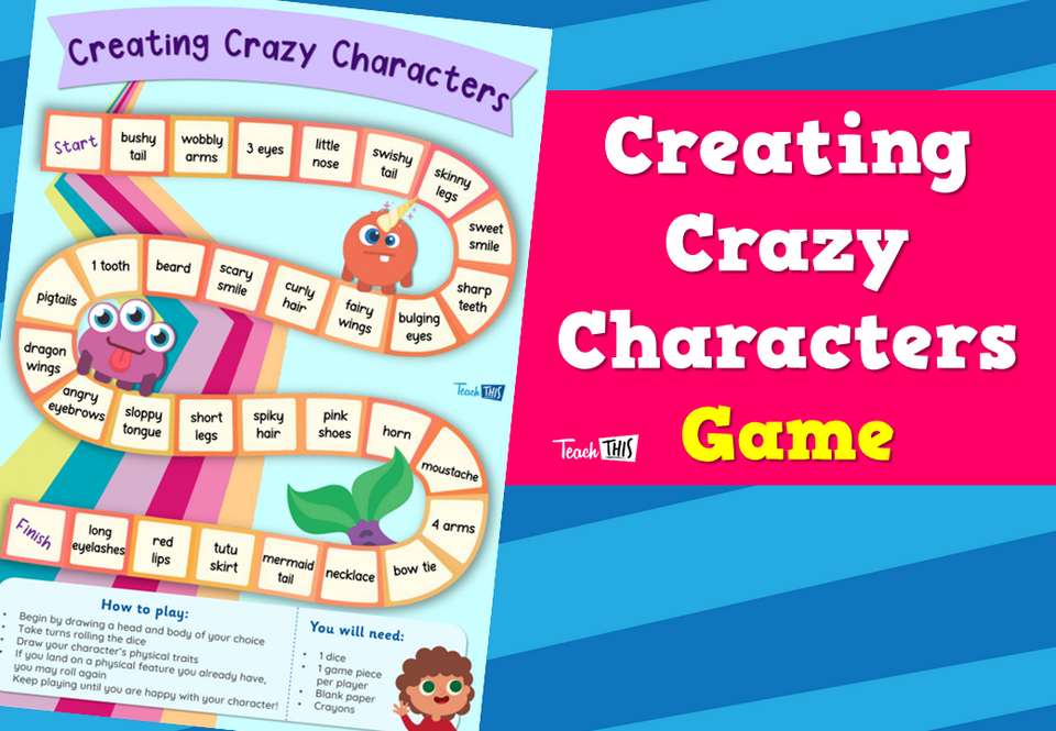 Creating Crazy Characters Game