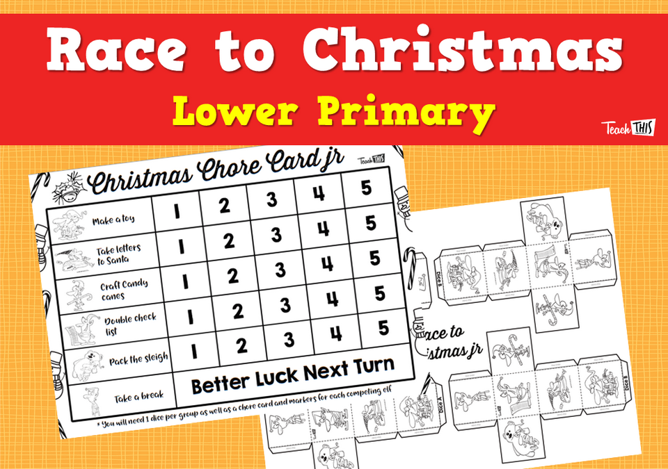 Race to Christmas Lower Primary