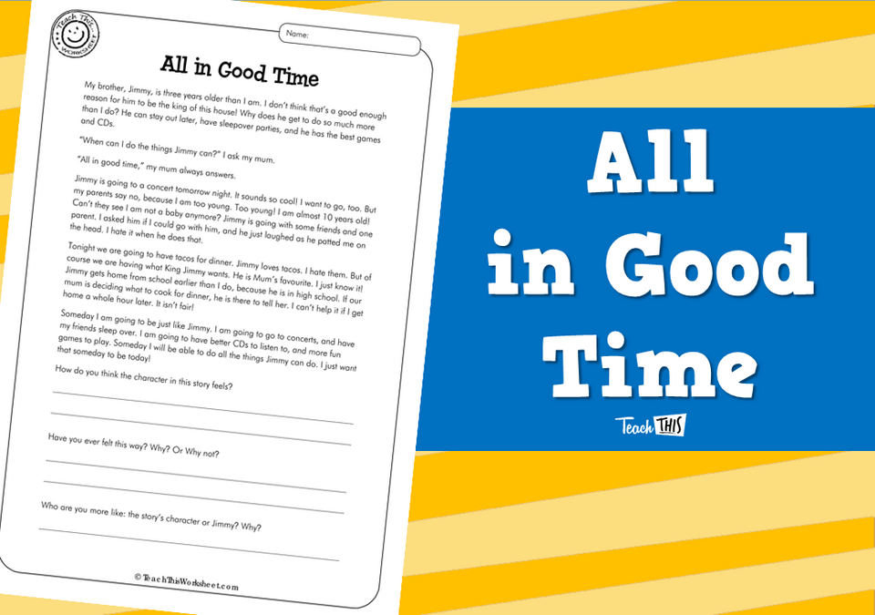 All in Good Time