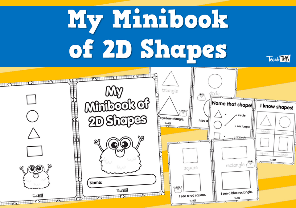 My Minibook of 2D Shapes