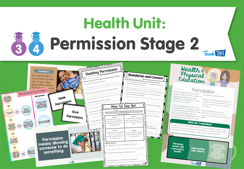 Health Unit: Permission Stage 2