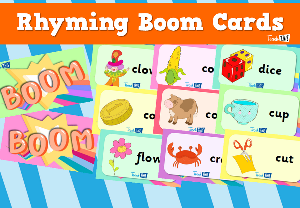 Rhyming Boom Cards