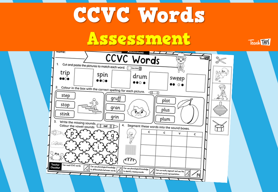 CCVC Words Assessment