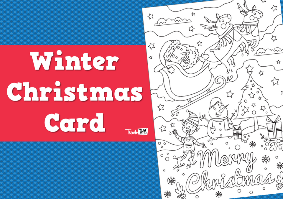 Winter Christmas Card