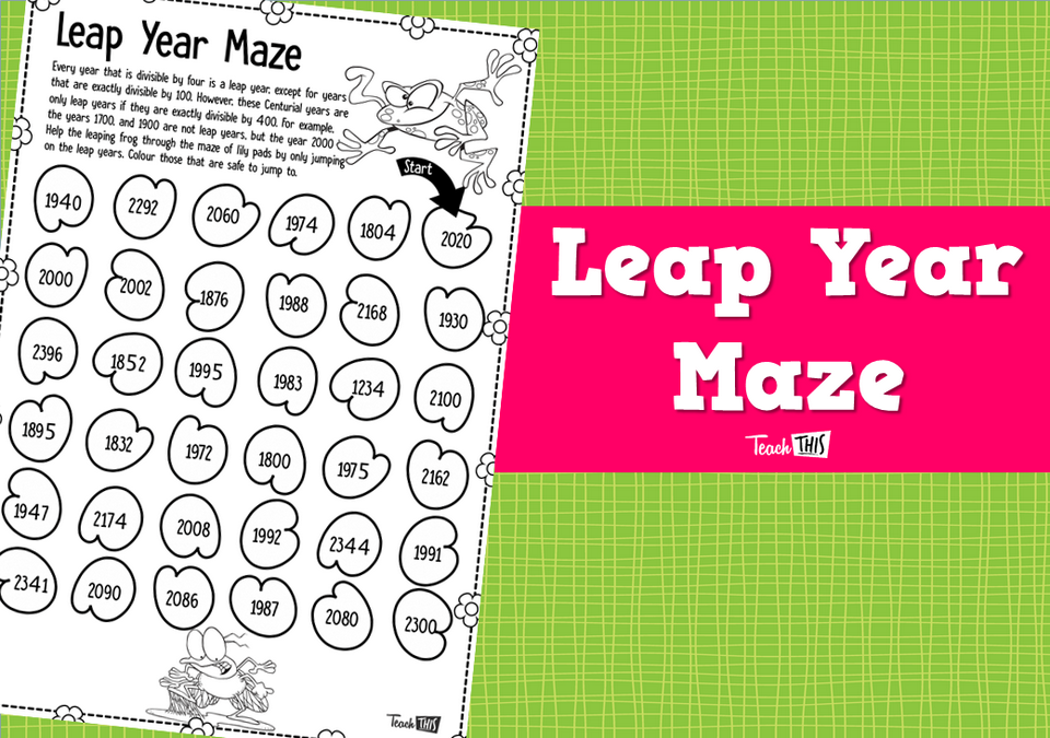 Leap Year Maze