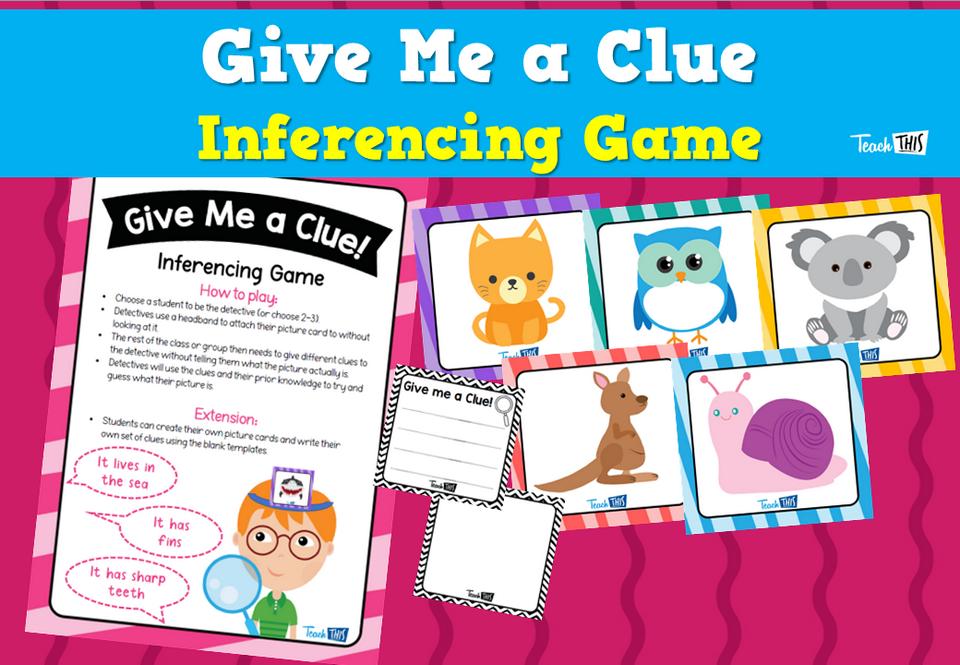 Give Me a Clue - Inferencing Game