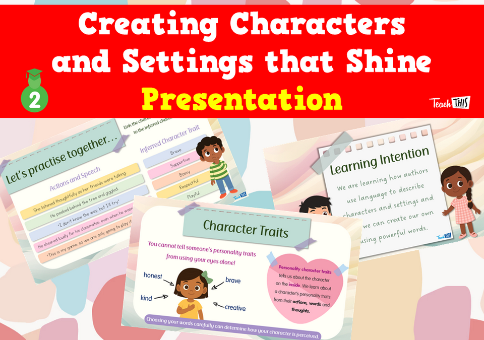 Creating Characters and Settings that Shine - Presentation