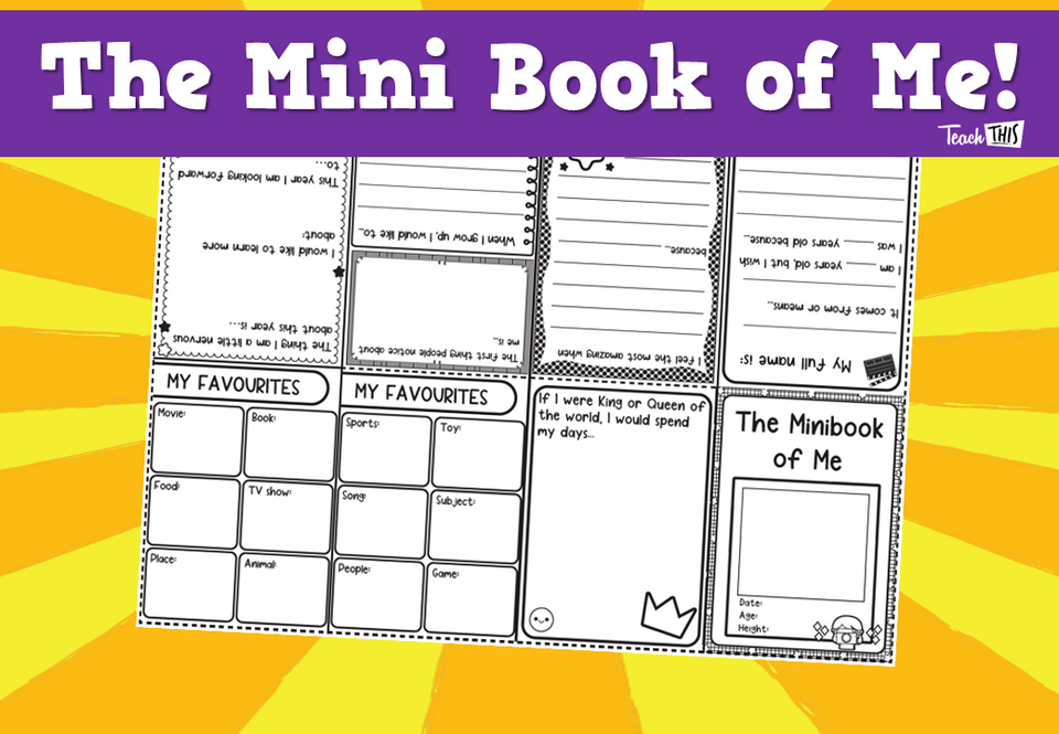 The Mini Book of Me!