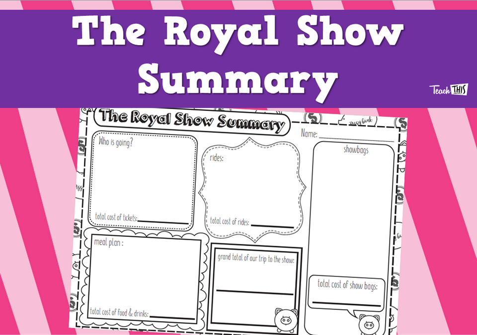 The Royal Show Summary