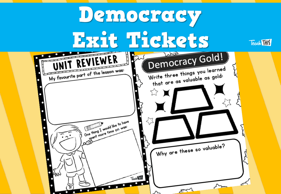 Democracy Exit Tickets