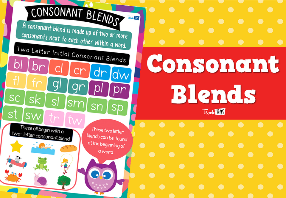 Consonant Blend - Poster