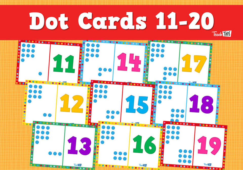 Dot Cards 11-20