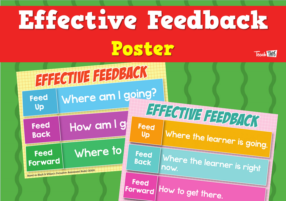 Effective Feedback Poster