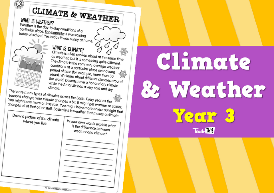 Climate & Weather - Yr 3