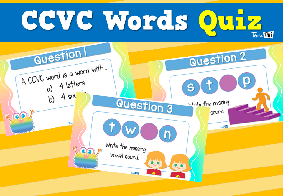 CCVC Words Quiz
