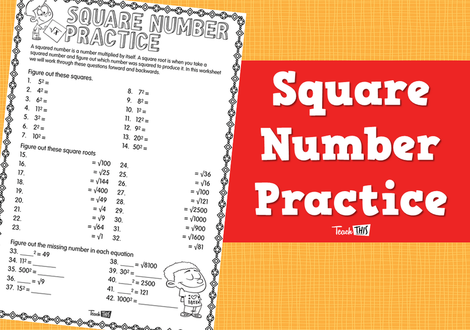 Square Number Practice