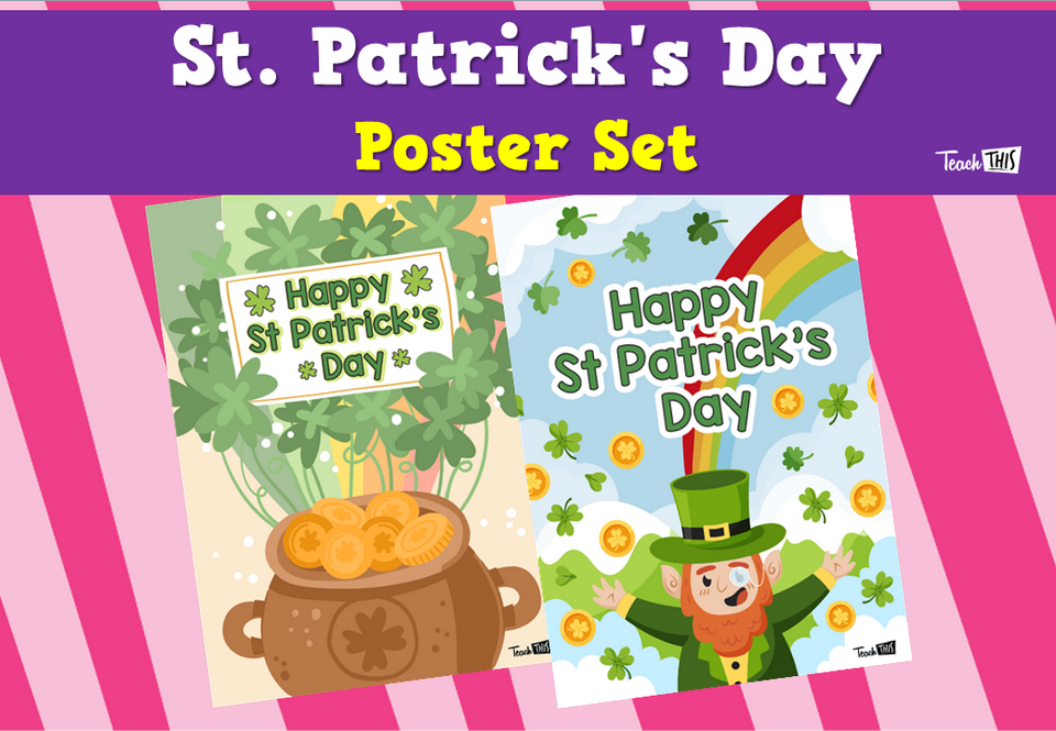 St. Patrick's Day - Poster Set