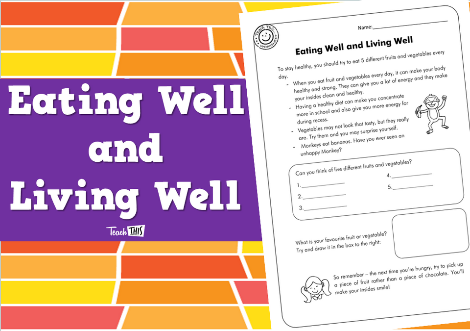 Eating Well and Living Well (1pg)
