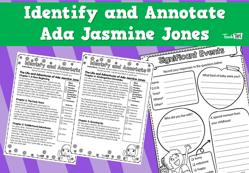 Identify and Annotate- Ada Jasmine Jones