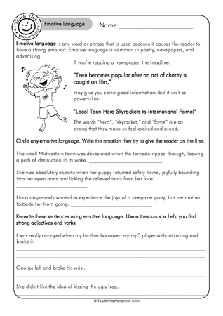 Emotive Language