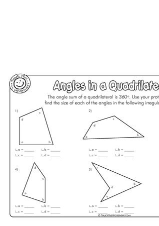 Angles in a Quadrilateral