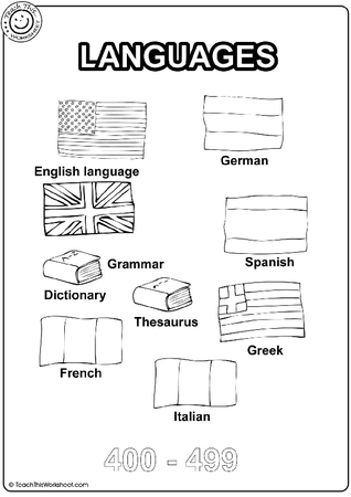 Dewey Decimal Classification 400-499