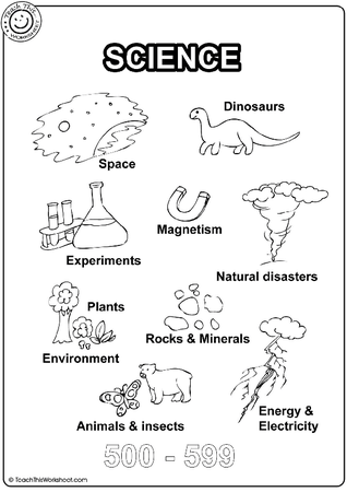 Dewey Decimal Classification 500-599