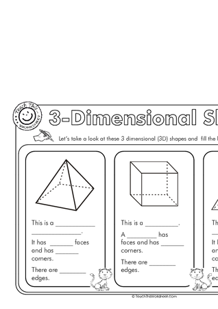 Properties of 3D Shapes 1.