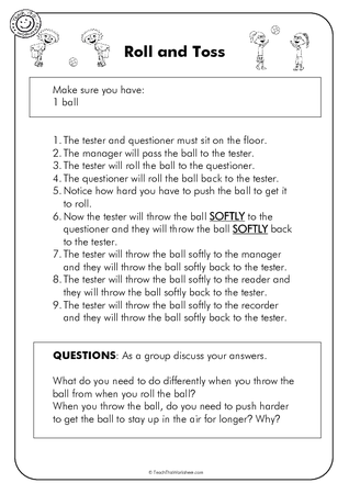 Gravity - Group Activity Sheets