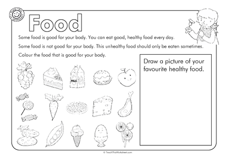 Food - Healthy and Unhealthy