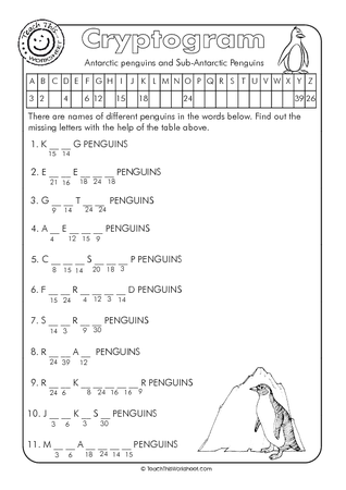 Antarctic Cryptogram