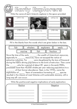 Early Explorers of Antarctica