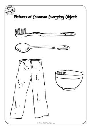 Pictures of Everyday Common Objects
