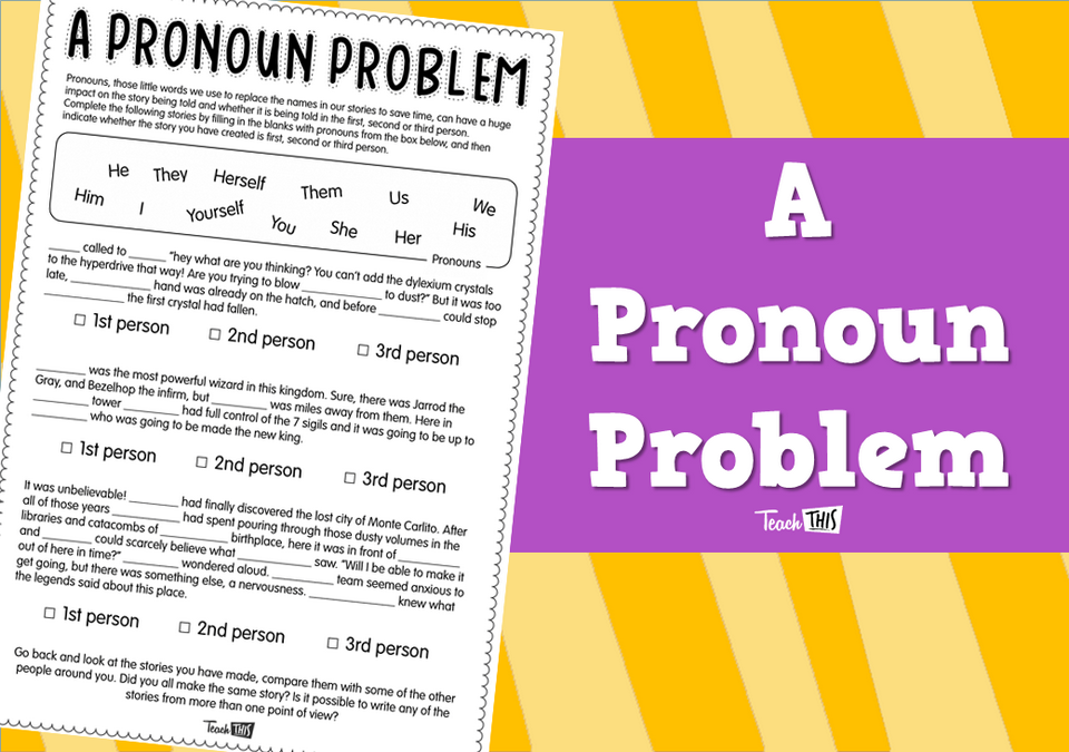 A Pronoun Problem