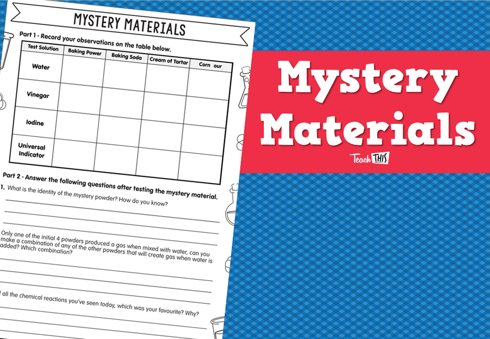 Mystery Materials