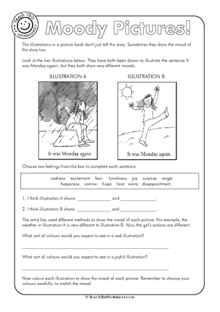 Narrative Texts - #1 Moody Pictures