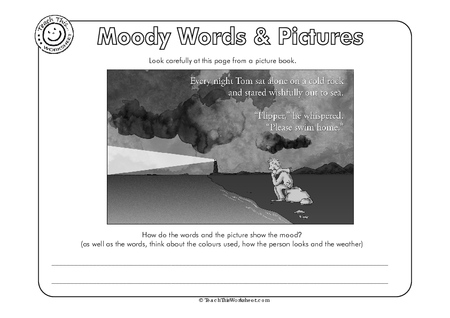 Narrative Texts - #4 Moody Words and Pictures