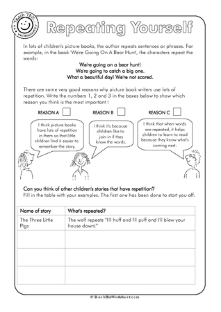 Narrative Texts - #9 Repeating Yourself