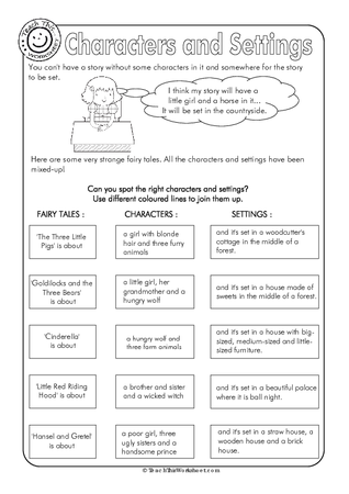 Narrative Texts - #13 Characters and Settings
