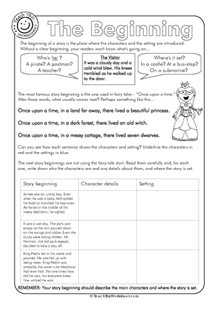 Narrative Texts - #14 The Beginning