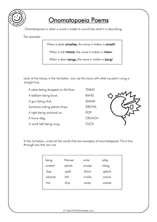 Onomatopoeic Poems