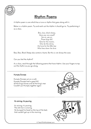 Rhythm Poems