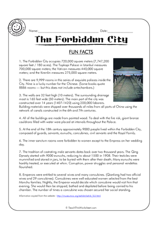 Ancient China 19 - The Forbidden City