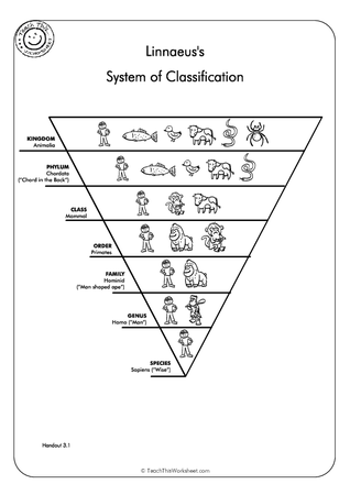 Linneaus's System of Classification