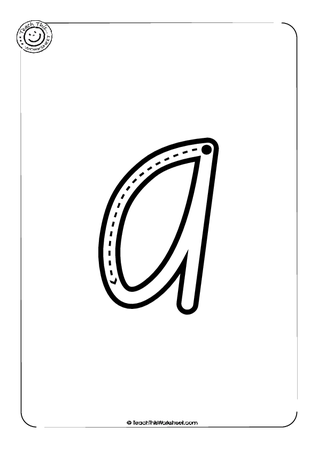 Handwriting Lowercase - NSW Print (26 pgs)