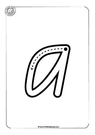 Handwriting Lowercase - QLD Print