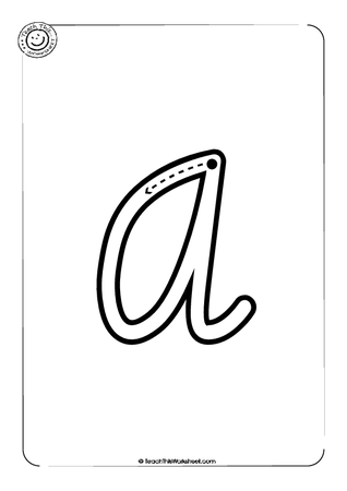 Handwriting Lowercase - VIC Pre-Cursive (26 pg)